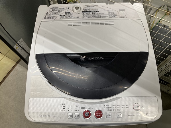 2010年製 SHARP 洗濯機 ES-GE55K-B 5.5Kg - STARS